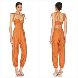 Tularosa Kylo Jumpsuit in Pecan Brown
